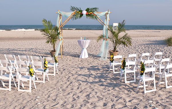 wedding on the beach