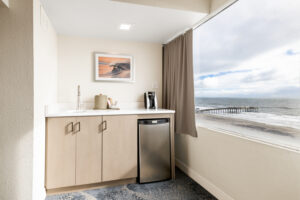 Wet Bar and Ocean View
